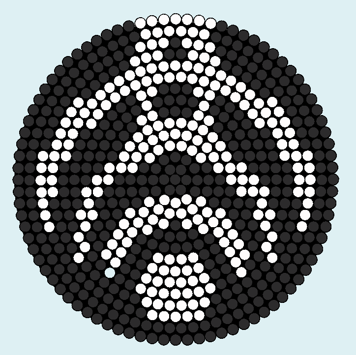 Bass Drop Perler Panel