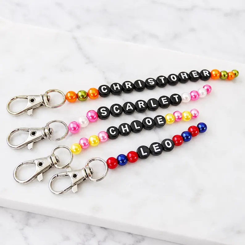 Custom Name Tag Keychain